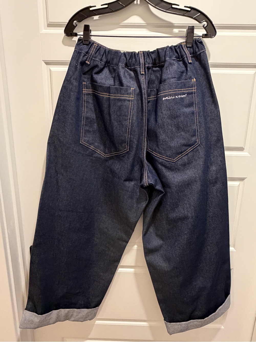 Estudio Niksen - Raw Denim Balloon Jeans - size 2 - Picture 7 of 8
